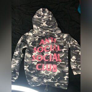 Anti Social Social Club Snow Camo Hoodie
